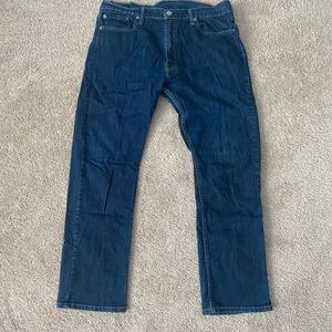 Dark Blue 513 Levi’s 36x30